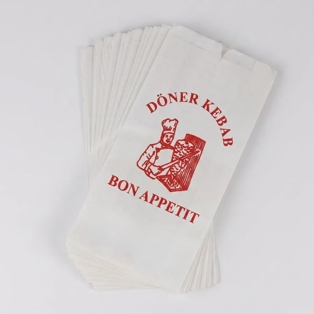 [60.01.017.1000] Sacs à Pain Blancs "Bon Appétit" - 17+4,5x28 cm (Paquet de 1000 pcs)
