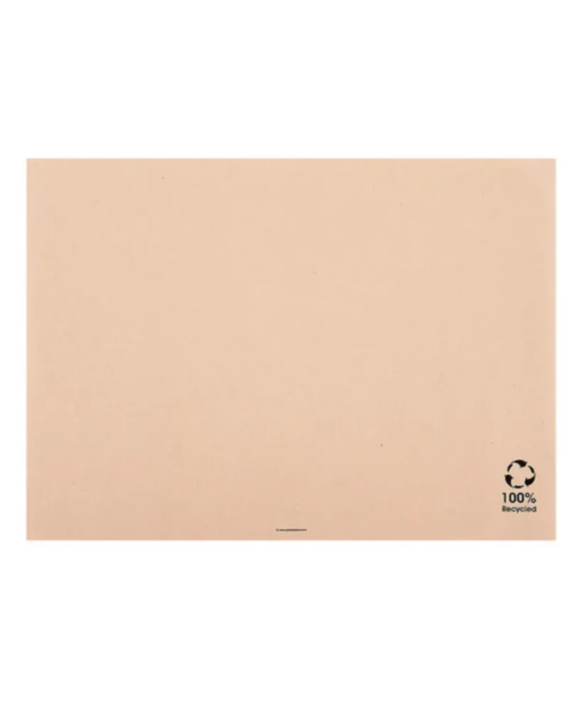 [50.02.025.2000] Set de Plateau Kraft Naturel "Feel Green" - 25x31 cm (Carton de 2000 pcs)