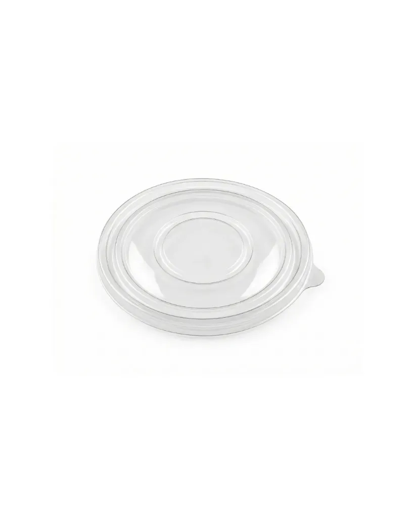 [40.04.018.0300] Couvercle PET pour Saladier Kraft Ø 18,5 cm (Carton de 300 pcs)