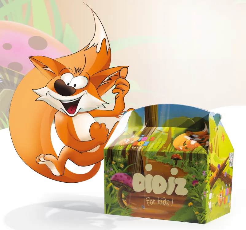 [50.01.000.0040] Kit Menu Enfant "Didiz Box" - (Carton 40 sets)