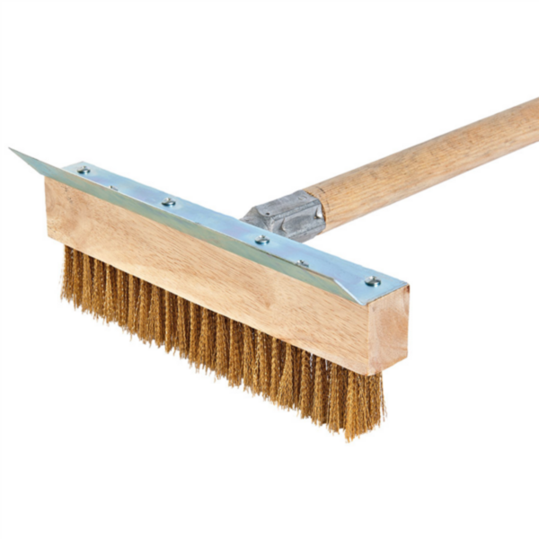 [30.12.025.0001] Brosse Nettoyage Four Pizza Acier - 25 cm (1 pc)
