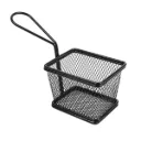 Mini Friteuses 1 Portion Artinox Acier - Noir (Paquet de 6 pcs)