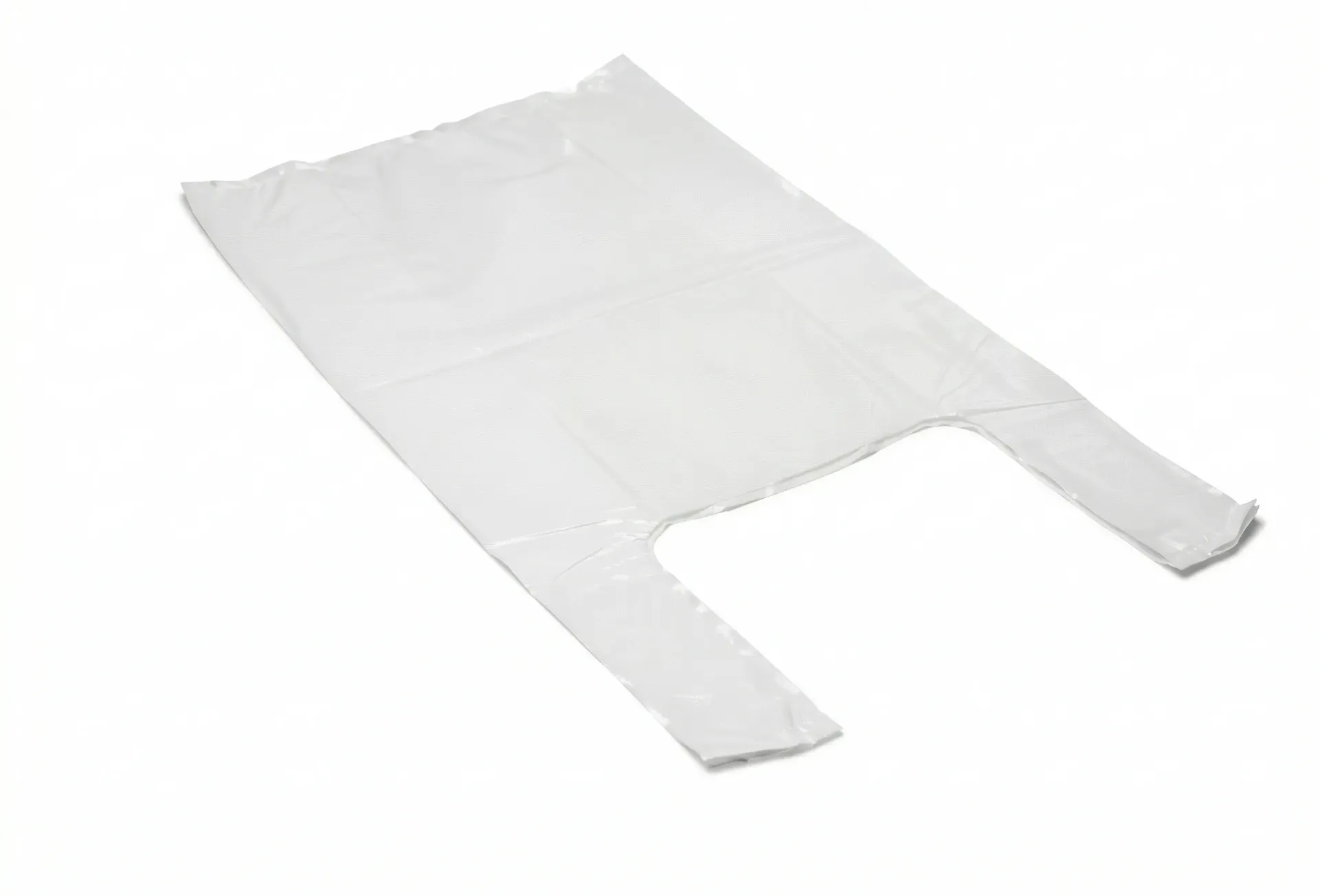 [70.08.030.1000] Sacs Bretelles HDPE Blanc - 30+20x60 cm (Carton de 1000 pcs)