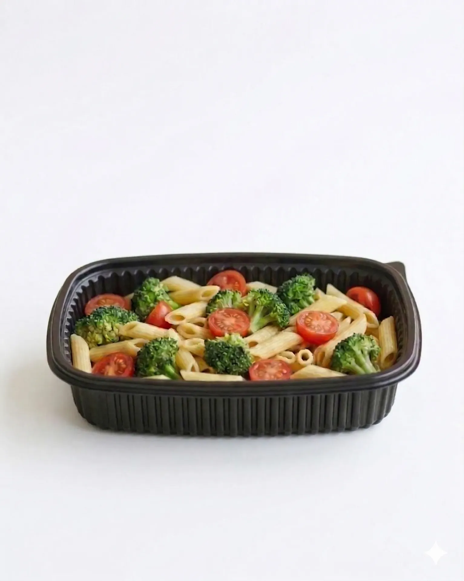 [50.03.125.0320] Barquette Micro-ondes Cookipack 1 Compartiment - 1250 ml (Carton de 320 pcs)